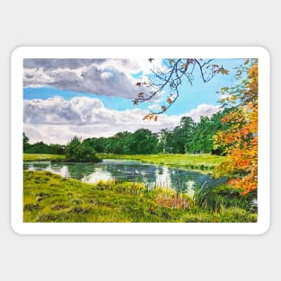 Charlecote Lake Sticker